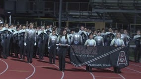 Pearland High School Band one of 20 bands worldwide performing at Rose Parade