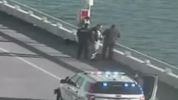 Lanes back open on I-45 Gulf Freeway SB at Galveston Causeway Bridge