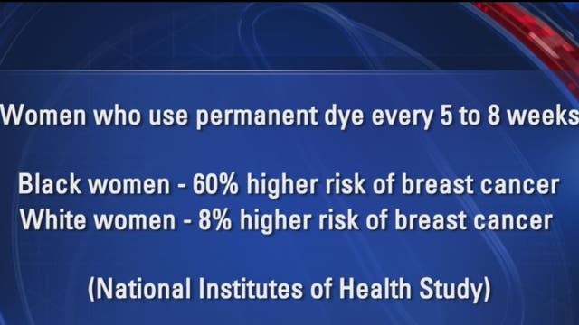 Doctor says diet, exercise are more important than hair dye when it comes to breast cancer