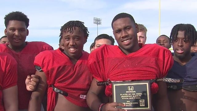 Manvel Mavericks RB Donovan Eaglin helps carry team to 3rd round in playoffs