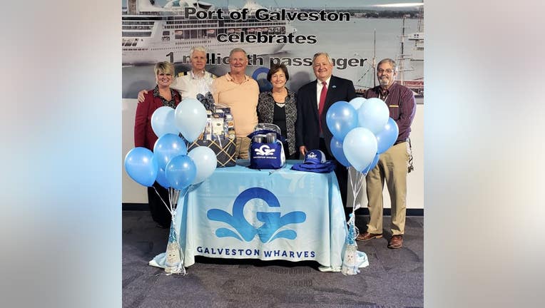The Port of Galveston, which is the fourth busiest cruise port in the United States, welcomed its 1 millionth cruise passenger of the year on December 4, 2019, setting a new record for the port.