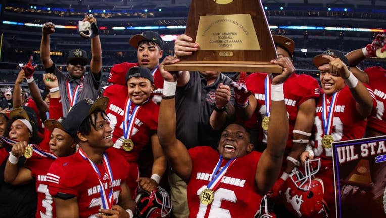 In Class 6A Division One high school football, the North Shore Mustangs were looking to repeat as champs as they got a rematch with the team they beat in last year's title game— Duncanville.
