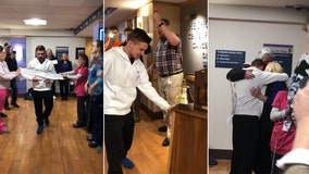 Well-wishers cheer as Akron teen rings hospital's bell to mark end of chemo