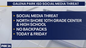 Galena Park ISD prohibits backpacks after social media threat