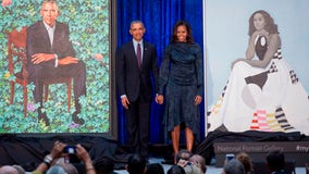 Popular Obama portraits departing DC in 2021 for 5 city tour