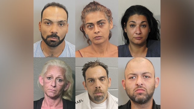 6 charged, 4 still wanted, for 'wobbly wheel' scam in Houston