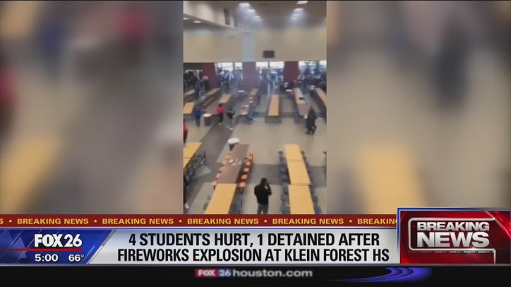 4 Students Hurt, 1 Detained After Fireworks Explosion At Klein Forest ...