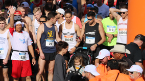 Dad breaks world record at Rodeo Run for fastest 10K while pushing stroller