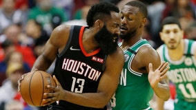 Harden scores 42, Rockets cool off Celtics with 116-105 win