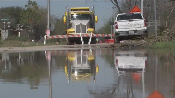 Who is responsible for flood damage from a water main break?