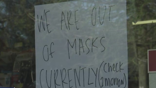 Masks that prevent coronavirus flying off shelves