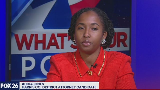 Democratic primary candidate for Harris Co. District Attorney - Audia Jones