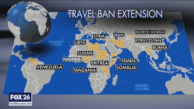 Many Houstonians concerned after Nigeria added to U.S. travel ban