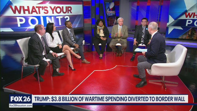 Military dollars redirected to the border wall - What's Your Point?