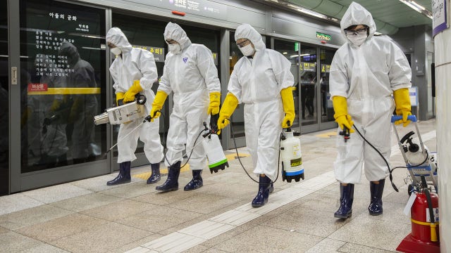 Financial pain deepens as nearly 60 countries report coronavirus