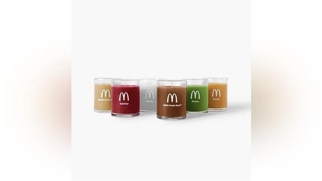 McDonald's launches set of candles with ingredients that smell like their popular Quarter Pounder