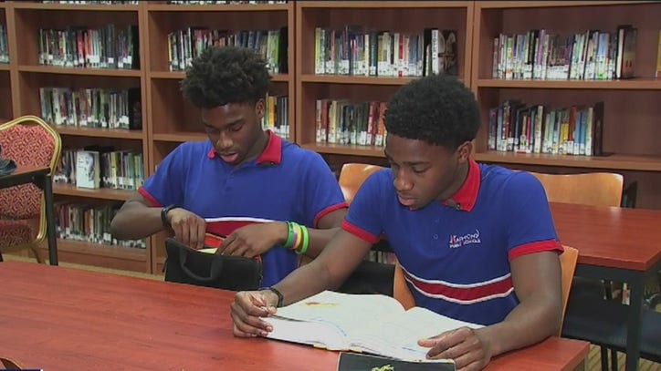 Twins at Harmony School of Ingenuity are Making the Grade!