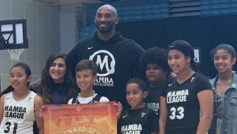 Mamba League youth basketball players thank Kobe Bryant aim to continue Black Mamba Mentality FOX 26 Houston