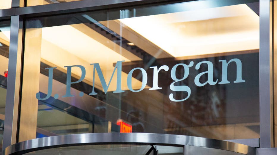 JP Morgan Logo In NY