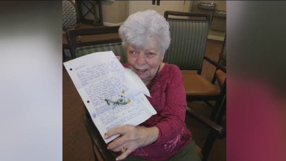 Letters arrive at senior center from all over the globe