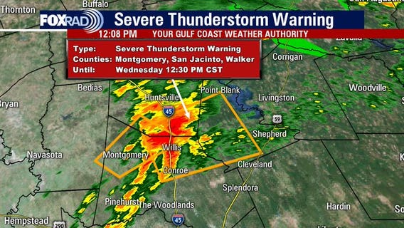 Watches & warnings issued for some SE Texas counties on Wednesday