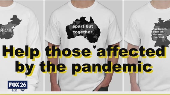 'Apart but together': College students unemployed due to coronavirus design t-shirts for charity