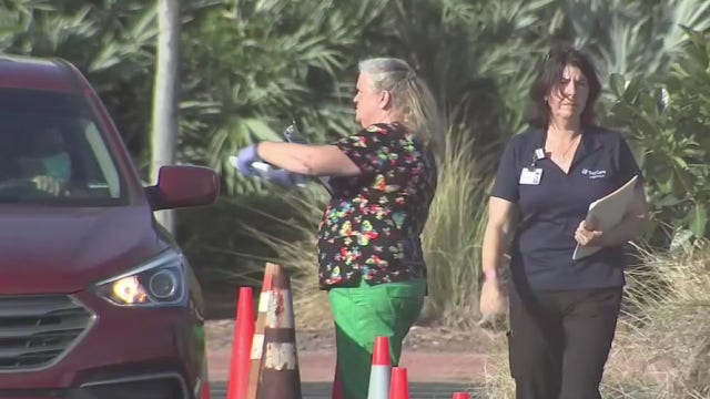 Free COVID-19 drive-thru testing site opens in Houston