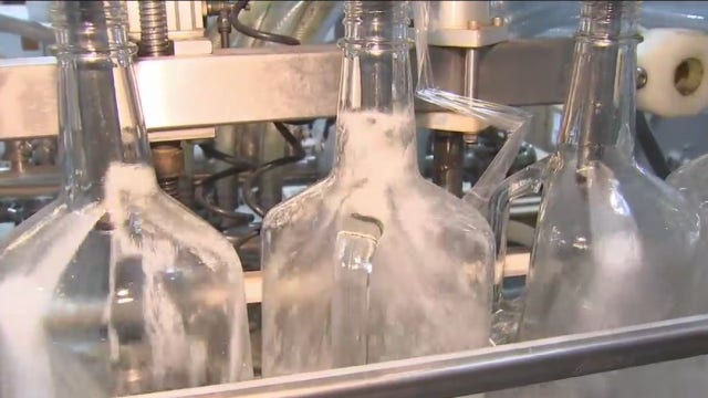 Houston distillery creates bottles of hand sanitizer