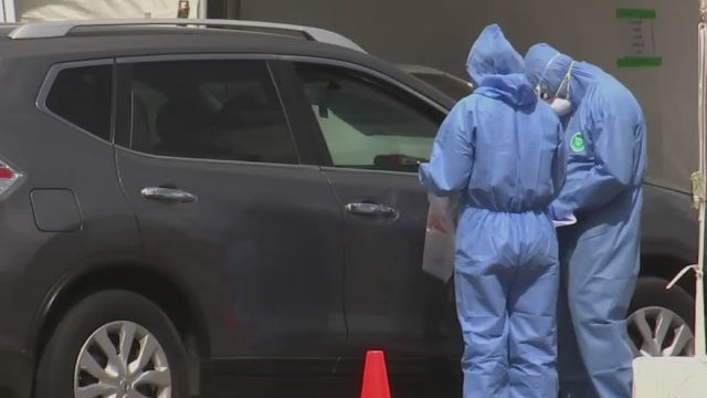 Houston COVID-19 public testing opens to elderly