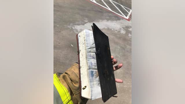 Bible found unharmed after truck engulfed in flames