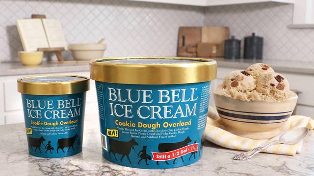 Blue Bell goes for three with Cookie Dough Overload flavor