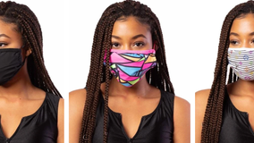 Exotic dancewear company makes masks to help stop spread of COVID 19