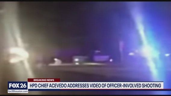 HPD chief addresses video of deadly officer-involved shooting in NE Houston