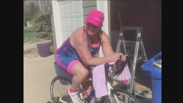 Harris County athletes complete IRONMAN Texas at their homes