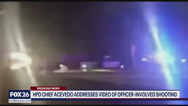HPD chief addresses video of deadly officer-involved shooting in NE Houston