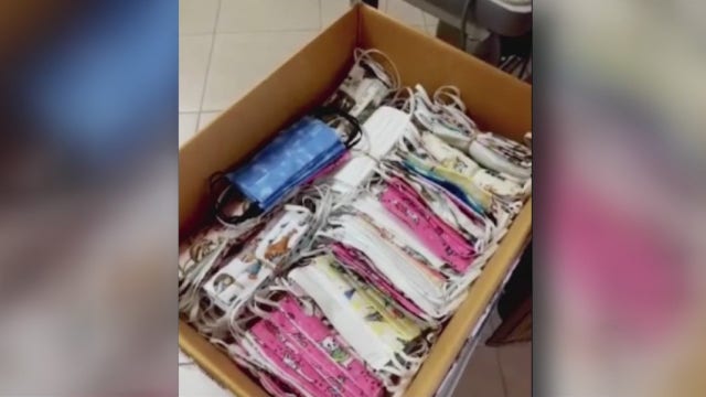 Tailor gives away hundreds of handmade masks a day to curb COVID-19 spread