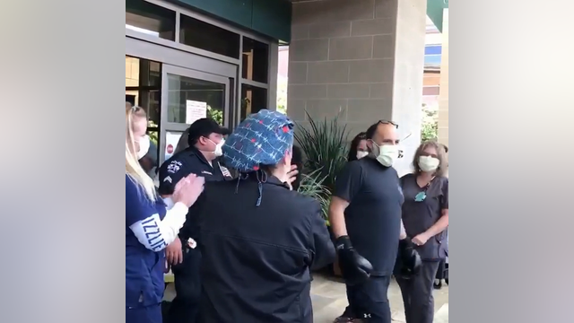 Patton Village officer leaves hospital after long battle with COVID-19