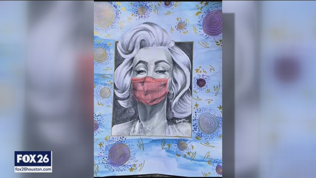 Pandemic Pop Art at Houston Gateway Academy