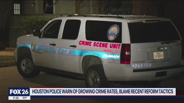 Houston's crime rate is up is it economic or justice reform- What's Your Point?