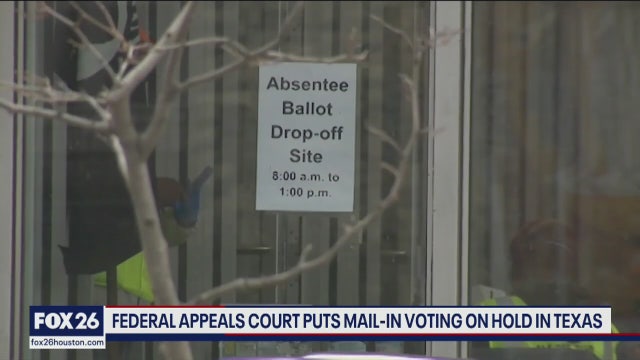 Mail-in voting battle continues in Texas - What's Your Point?