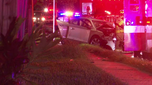 HCSO: 2 dead after chase suspect crashed into bicyclist, car