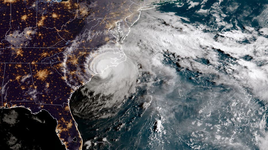 Hurricane Florence Slams Into Coast Of Carolinas