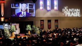 'Now is the time for racial justice': Biden delivers video message at George Floyd funeral