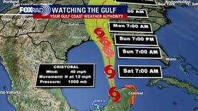 Cristobal regains tropical storm force on track to US coast