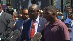 Family of George Floyd visits site of his death, memorial in Minneapolis