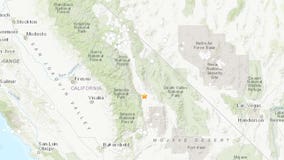 A 5.8M earthquake shook between the Sequoia and Death Valley National Parks
