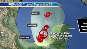 Depression forms in Gulf, heavy rain threat for south Mexico