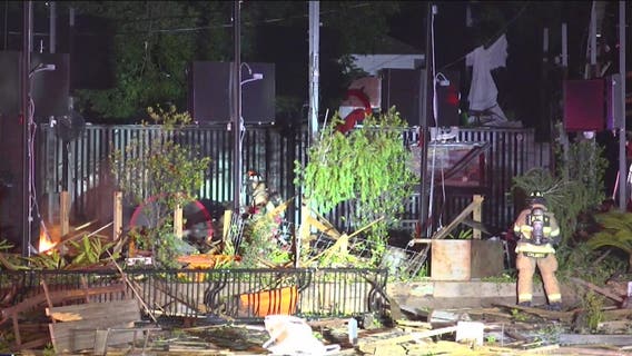 Intentional fire set off explosion at Bar 5015 in Third Ward, criminal investigation underway