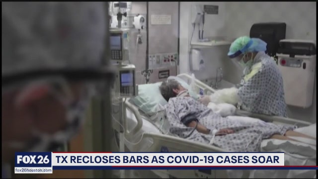 Texas recloses as COVID-19 cases soar to all time highs- What's Your Point?