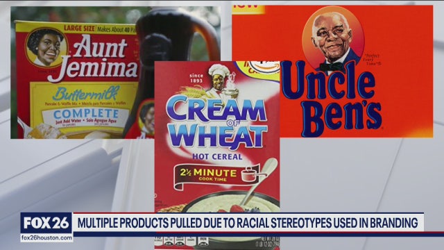 Products being pulled from shelves as corporations review racial stereotypes - What's Your Point?